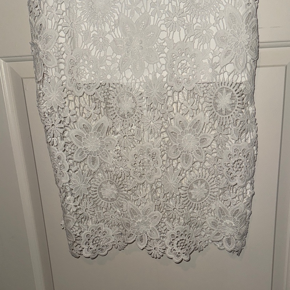 Petal & Pup White Floral Lace Dress - Picture 3 of 7